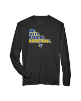 Kearsley HS Girls Basketball Eat Sleep - Performance Longsleeve