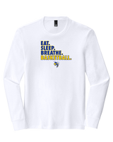 Kearsley HS Girls Basketball Eat Sleep - Tri-Blend Long Sleeve