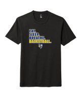 Kearsley HS Girls Basketball Eat Sleep - Tri-Blend Shirt