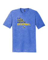 Kearsley HS Girls Basketball Eat Sleep - Tri-Blend Shirt