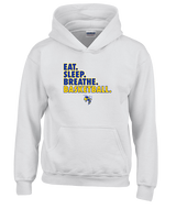 Kearsley HS Girls Basketball Eat Sleep - Unisex Hoodie