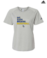 Kearsley HS Girls Basketball Eat Sleep - Womens Adidas Performance Shirt