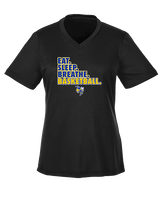 Kearsley HS Girls Basketball Eat Sleep - Womens Performance Shirt