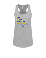 Kearsley HS Girls Basketball Eat Sleep - Womens Tank Top