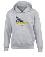 Kearsley HS Girls Basketball Eat Sleep - Youth Hoodie
