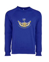 Kearsley HS Girls Basketball Outline - Crewneck Sweatshirt