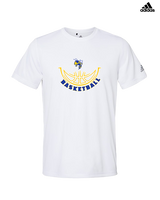 Kearsley HS Girls Basketball Outline - Mens Adidas Performance Shirt
