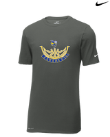Kearsley HS Girls Basketball Outline - Mens Nike Cotton Poly Tee