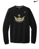 Kearsley HS Girls Basketball Outline - Mens Nike Crewneck
