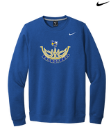 Kearsley HS Girls Basketball Outline - Mens Nike Crewneck