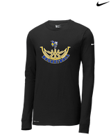 Kearsley HS Girls Basketball Outline - Mens Nike Longsleeve