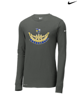 Kearsley HS Girls Basketball Outline - Mens Nike Longsleeve