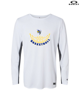 Kearsley HS Girls Basketball Outline - Mens Oakley Longsleeve