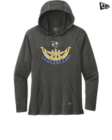 Kearsley HS Girls Basketball Outline - New Era Tri-Blend Hoodie