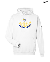 Kearsley HS Girls Basketball Outline - Nike Club Fleece Hoodie
