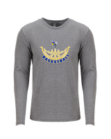 Kearsley HS Girls Basketball Outline - Tri-Blend Long Sleeve