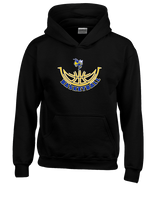 Kearsley HS Girls Basketball Outline - Unisex Hoodie