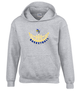 Kearsley HS Girls Basketball Outline - Unisex Hoodie