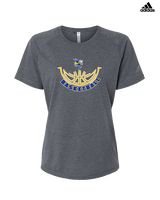 Kearsley HS Girls Basketball Outline - Womens Adidas Performance Shirt