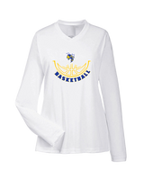 Kearsley HS Girls Basketball Outline - Womens Performance Longsleeve