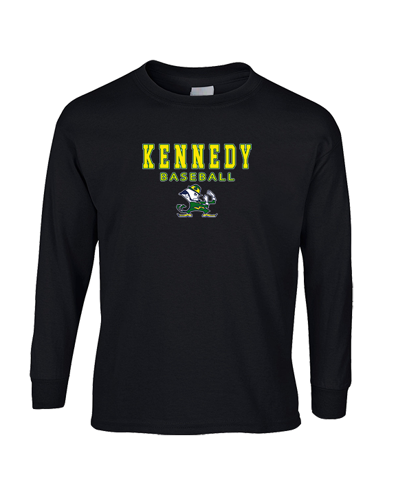 Kennedy HS Baseball Block - Cotton Longsleeve