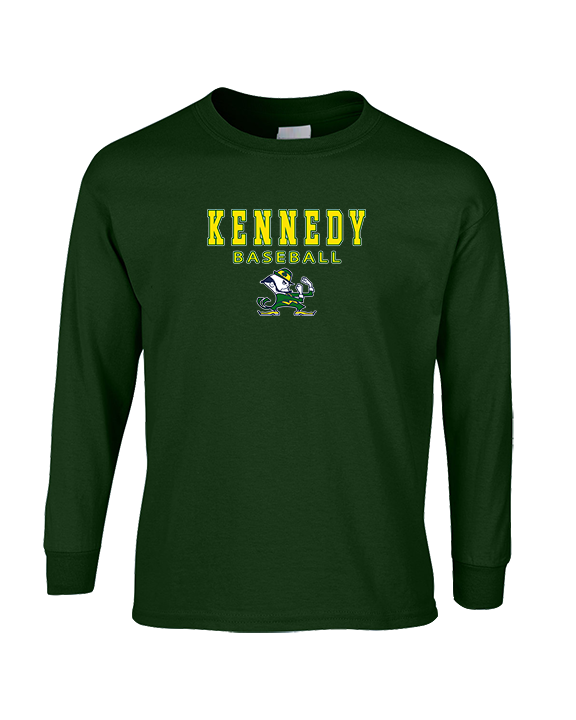 Kennedy HS Baseball Block - Cotton Longsleeve