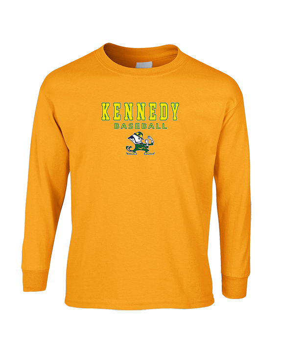 Kennedy HS Baseball Block - Cotton Longsleeve