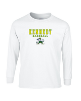 Kennedy HS Baseball Block - Cotton Longsleeve