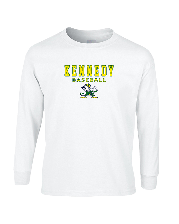 Kennedy HS Baseball Block - Cotton Longsleeve