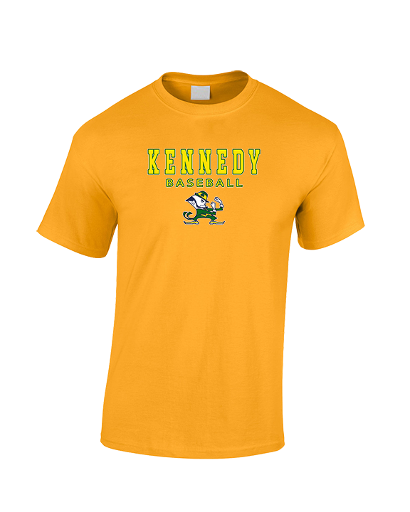 Kennedy HS Baseball Block - Cotton T-Shirt
