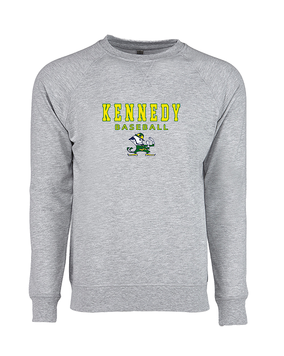 Kennedy HS Baseball Block - Crewneck Sweatshirt