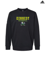 Kennedy HS Baseball Block - Mens Adidas Crewneck