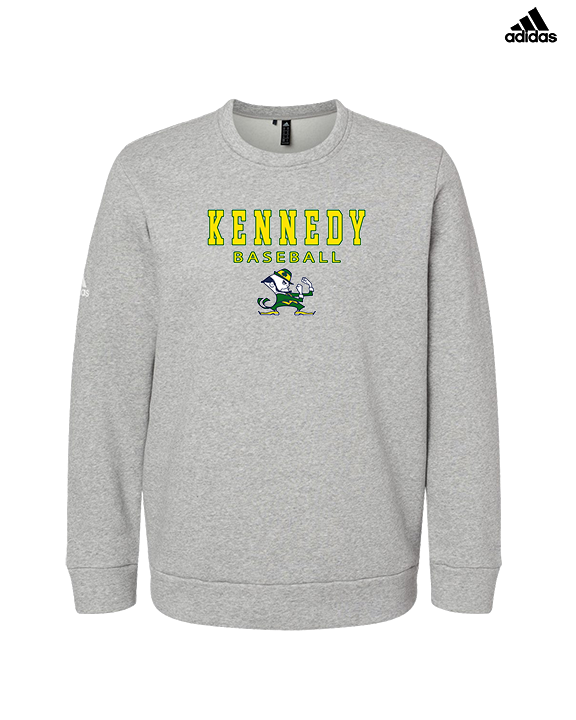 Kennedy HS Baseball Block - Mens Adidas Crewneck