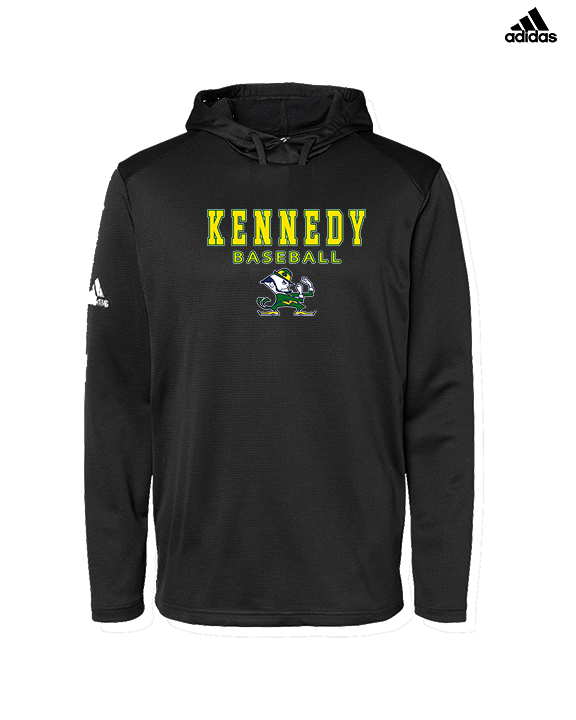 Kennedy HS Baseball Block - Mens Adidas Hoodie