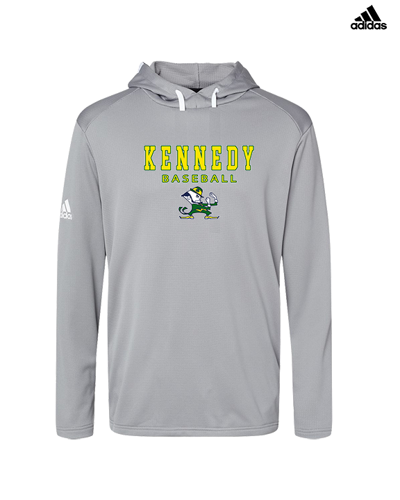 Kennedy HS Baseball Block - Mens Adidas Hoodie