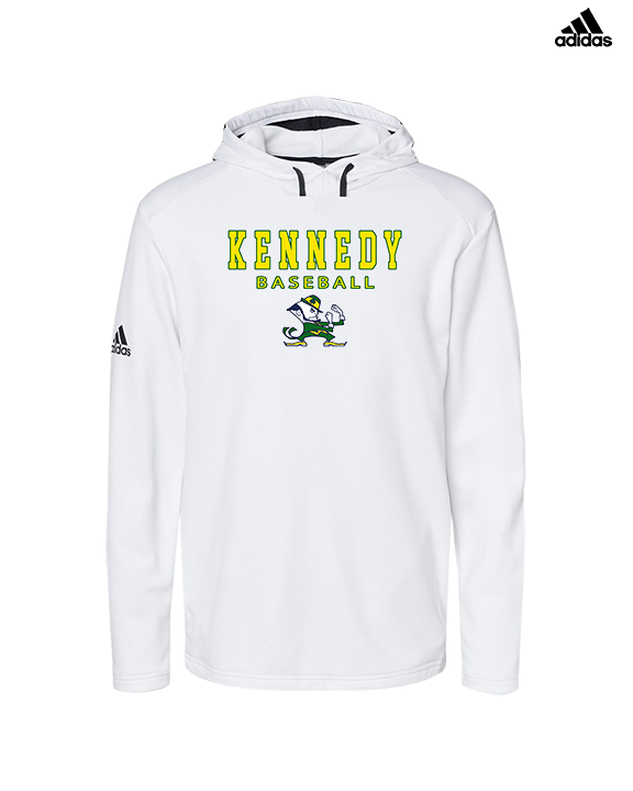 Kennedy HS Baseball Block - Mens Adidas Hoodie