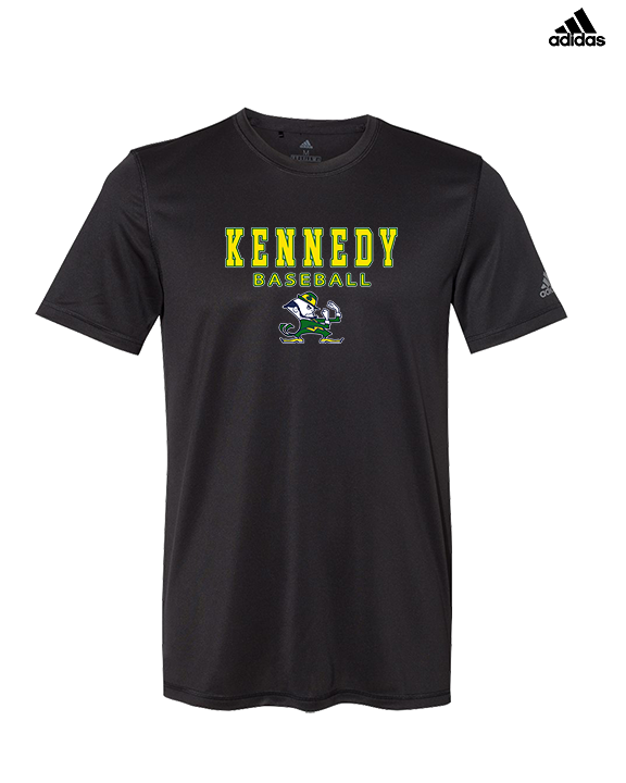 Kennedy HS Baseball Block - Mens Adidas Performance Shirt