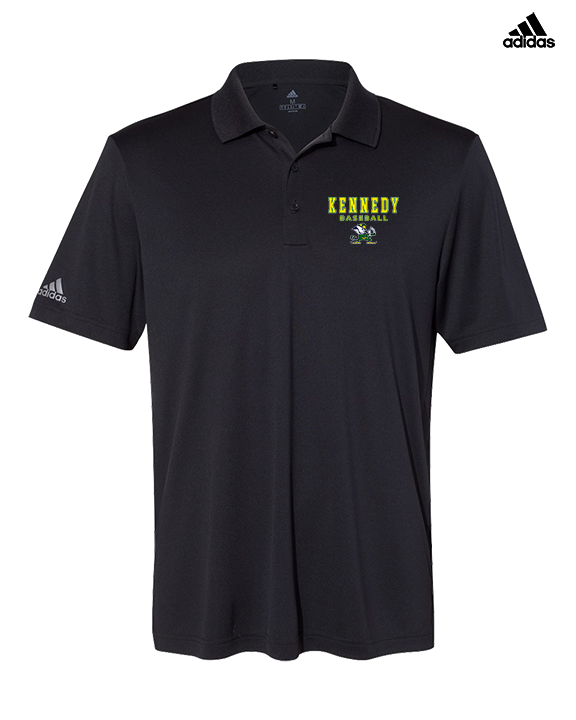 Kennedy HS Baseball Block - Mens Adidas Polo