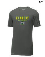 Kennedy HS Baseball Block - Mens Nike Cotton Poly Tee