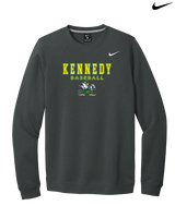 Kennedy HS Baseball Block - Mens Nike Crewneck
