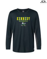 Kennedy HS Baseball Block - Mens Oakley Longsleeve