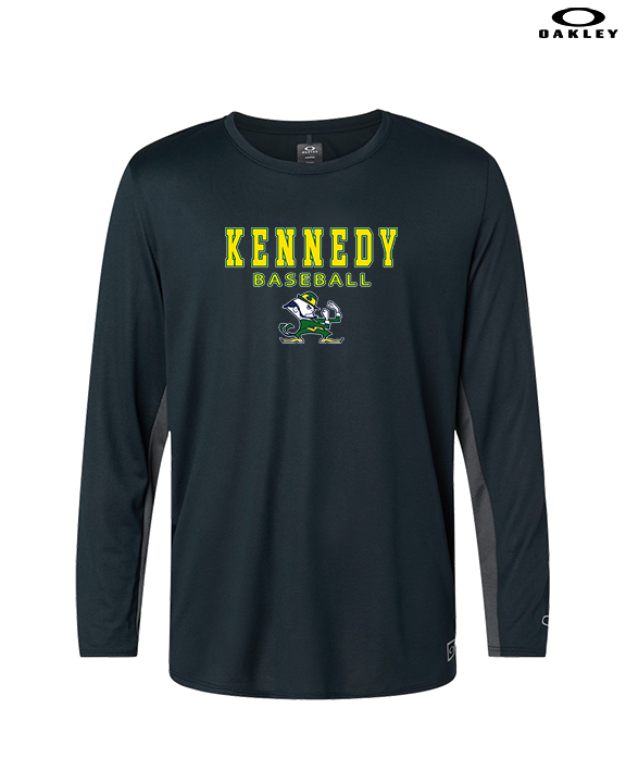 Kennedy HS Baseball Block - Mens Oakley Longsleeve
