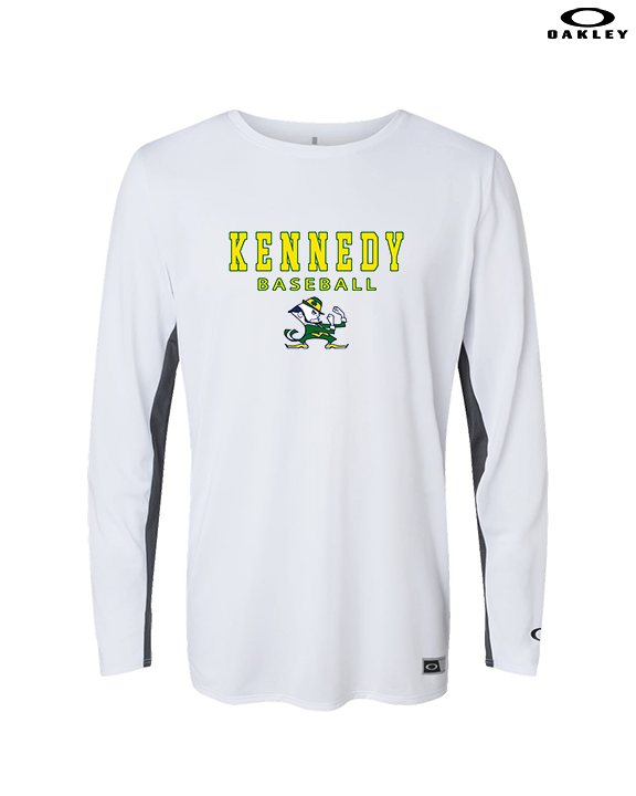 Kennedy HS Baseball Block - Mens Oakley Longsleeve