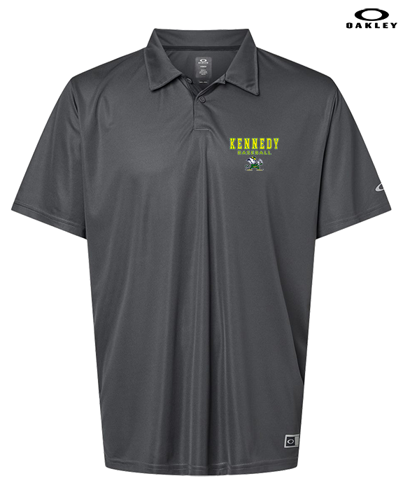 Kennedy HS Baseball Block - Mens Oakley Polo