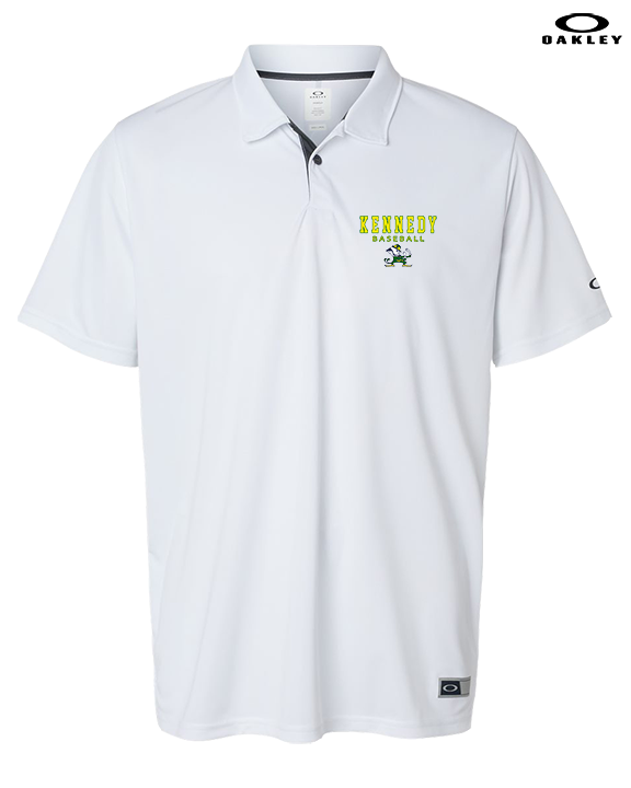 Kennedy HS Baseball Block - Mens Oakley Polo