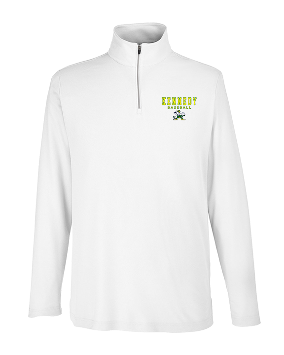 Kennedy HS Baseball Block - Mens Quarter Zip