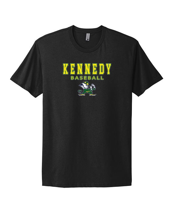 Kennedy HS Baseball Block - Mens Select Cotton T-Shirt