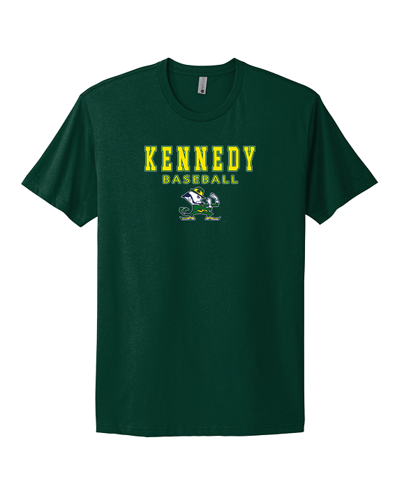 Kennedy HS Baseball Block - Mens Select Cotton T-Shirt
