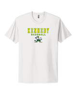 Kennedy HS Baseball Block - Mens Select Cotton T-Shirt