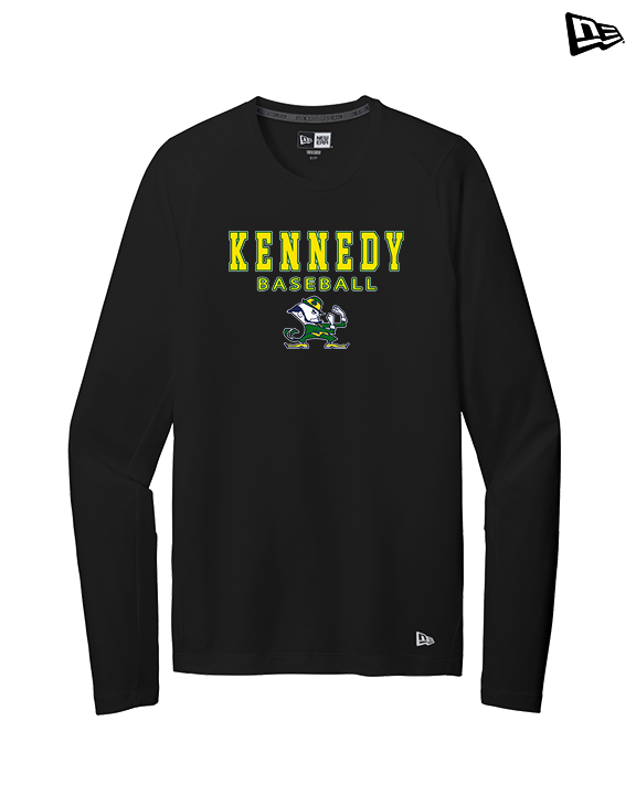 Kennedy HS Baseball Block - New Era Performance Long Sleeve